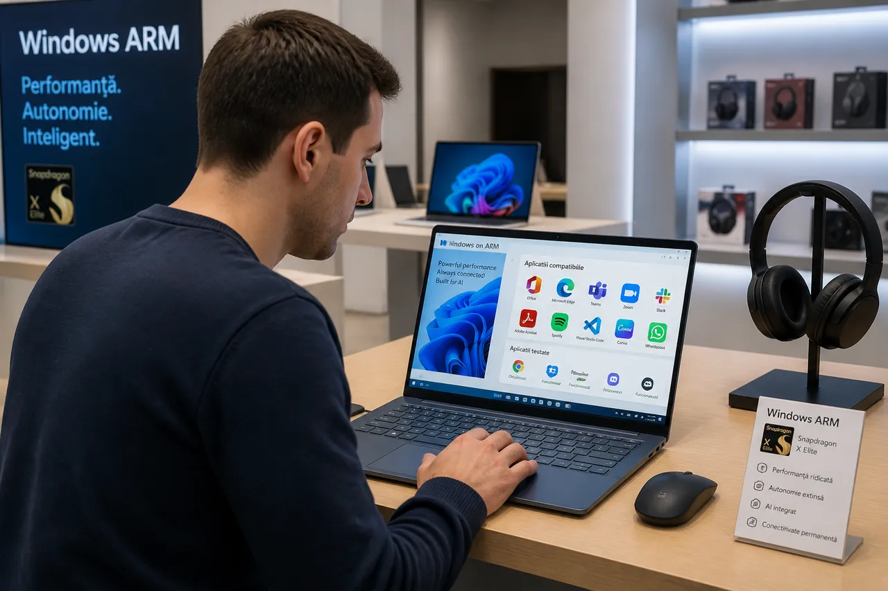 checklist pentru alegerea unui laptop Windows ARM
