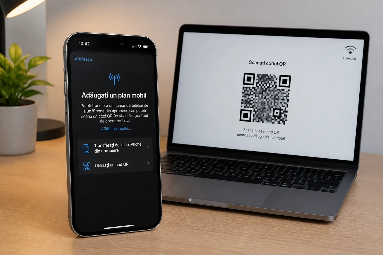 cum funcționează eSIM pe telefon și activarea unui profil digital