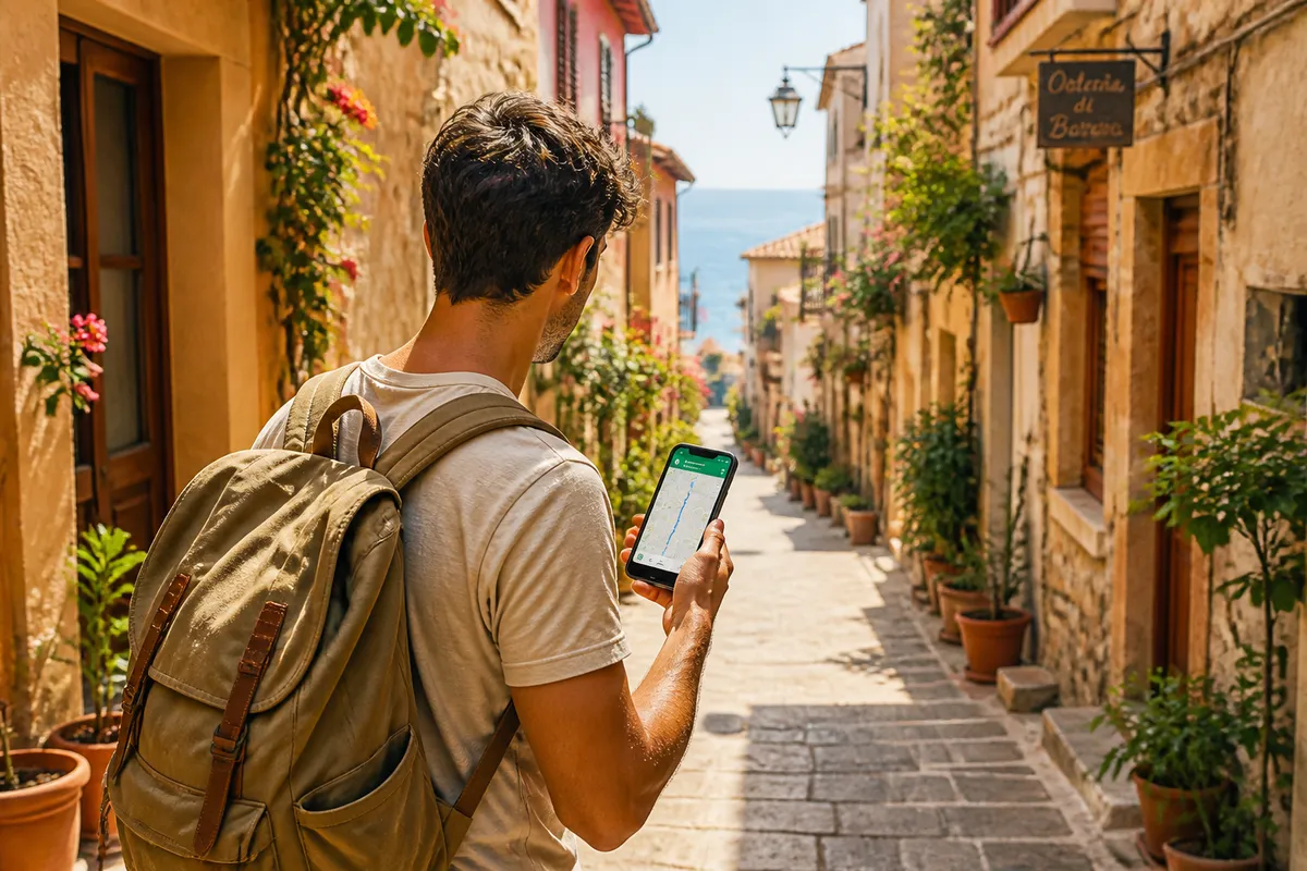 navigație aplicație călătorie explorare oraș vacanță vară