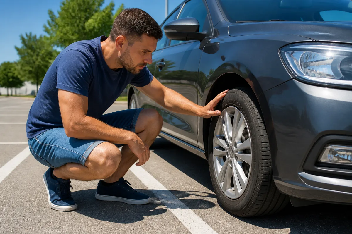 verificare anvelope auto vara semne uzură căldură