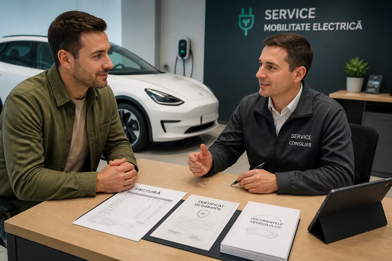 acte necesare pentru service EV în România