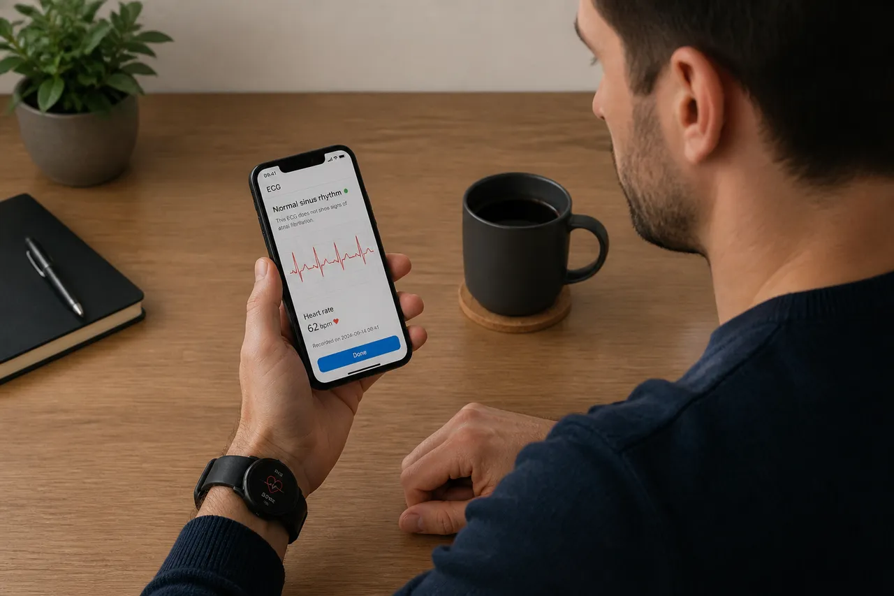 folosirea responsabilă a funcției ECG de pe smartwatch