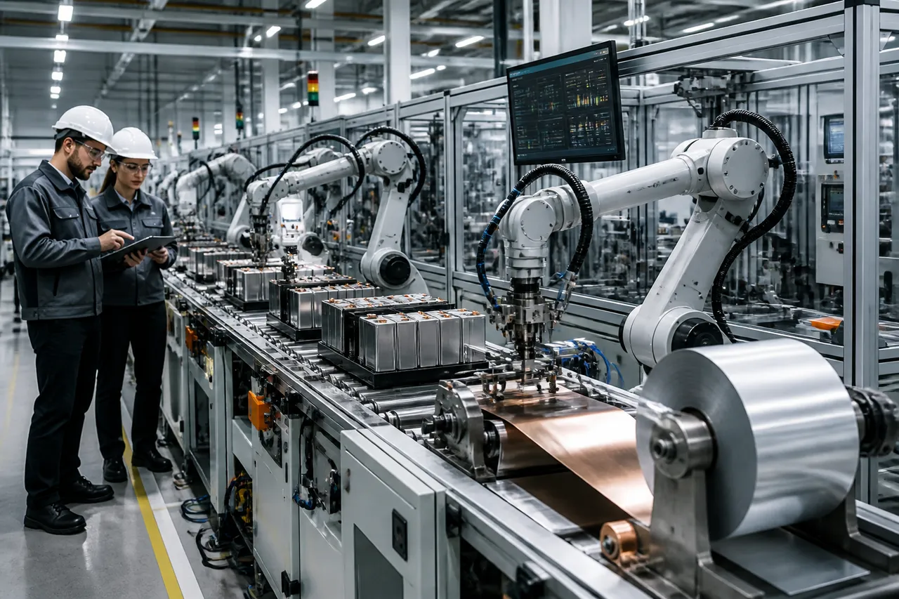 producția industrială a bateriilor solid-state pentru automobile