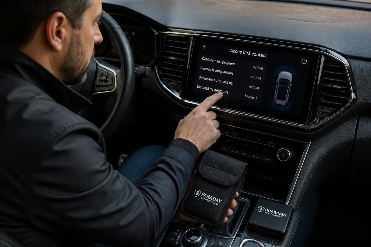 soluții pentru securizarea mașinii keyless