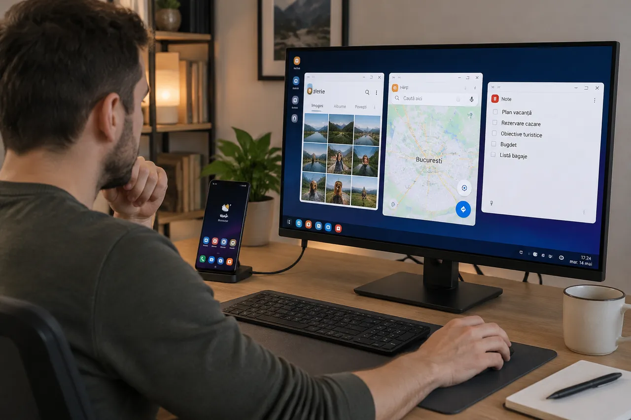 Limitele Samsung DeX pentru lucru