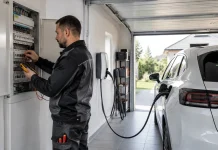 Stația de încărcare acasă începe cu o instalație electrică verificată Stația de încărcare acasă începe cu o instalație electrică verificată